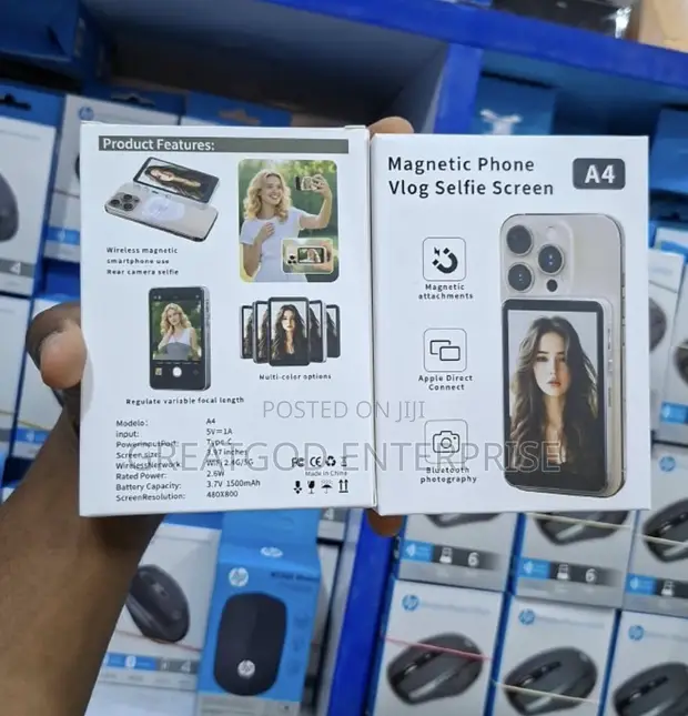 A4 Magnetic Phone Vlog Selfie Screen - 1