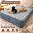 Inflatable Air Mattress with Automatic Pump for Guests & Camping - 2