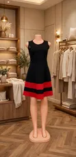 Issa Casual Short Gown - Multi-Color, Size L - 1