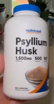 Psyllium Husk 1500mg, 500 Capsules, Gluten-Free, GMO-Free - 2
