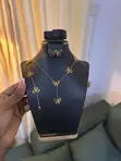 Art in the Corner Stainless Steel Jewelry Set - 2