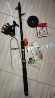 Fishing Rod Set with 2.4m Rod & 25 Lures - 2