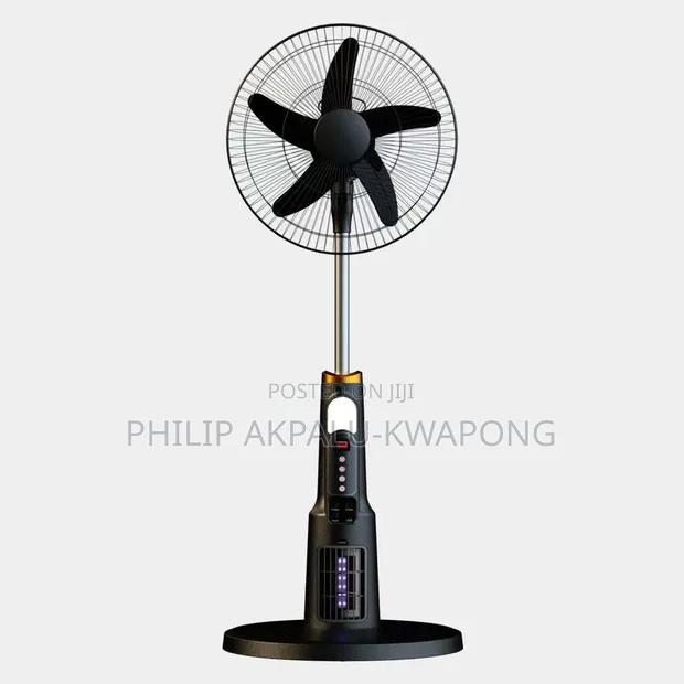 18" Rechargeable Fan with Mosquito Killer - 1