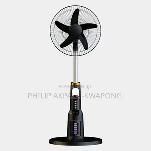 18" Rechargeable Fan with Mosquito Killer