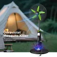 18" Rechargeable Fan with Mosquito Killer - 3