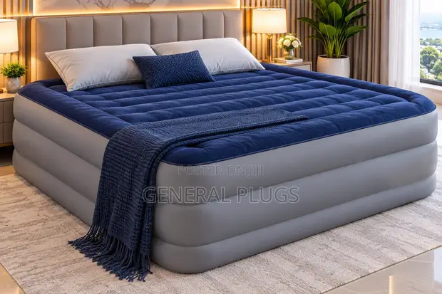 Royal Comfort Inflatable Air Mattress with Automatic Pump (Double) - 1