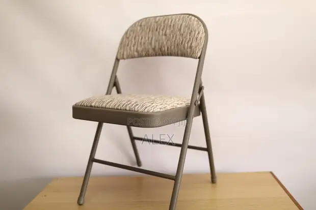 Padded Upholstered Folding Chair - Brand New - 1
