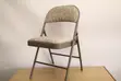 Padded Upholstered Folding Chair - Brand New - 1