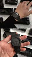 Valence Aura Black Unisex Watch - 5