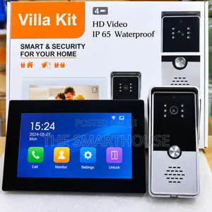 Smart Touch-Screen Video Doorbell System