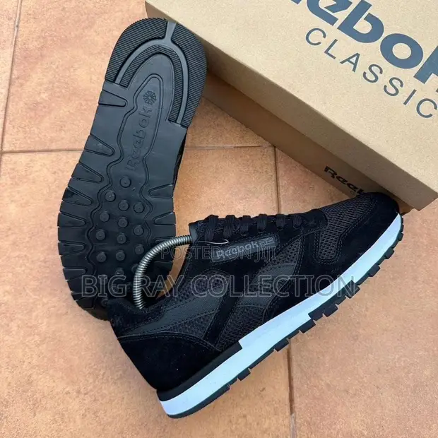 Reebok Utility Sneakers - Black and White - 1