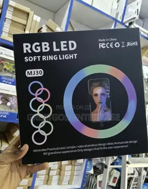 12-Inch RGB LED Soft Ring Light (MJ30)
