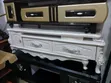Affordable Wood-Mode TV Stand with 3 Drawers - 1