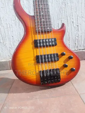 Customized 6-String Bass Guitar