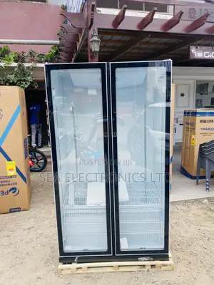 Brand New Pearl Double Door Display Fridge