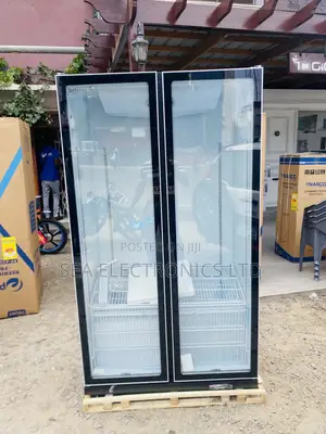 Brand New Pearl Double Door Display Fridge