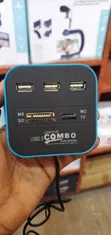 All-in-1 USB Combo Hub and Card Reader - 2