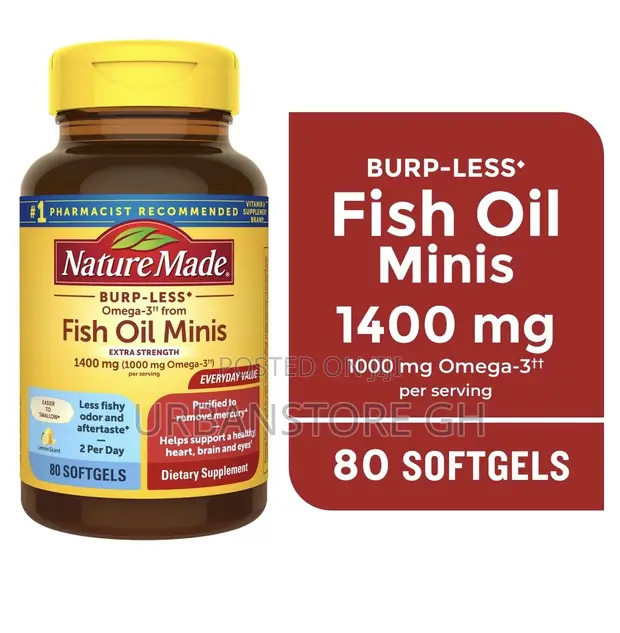 Nature Made Fish Oil Minis Omega-3 - 1