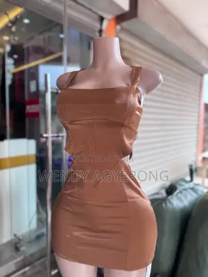 Shein Mini Bodycon Dress - Copper