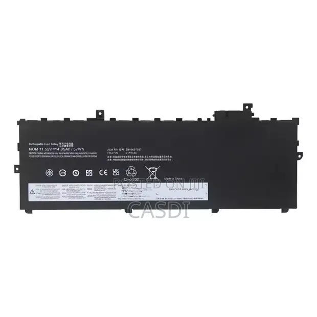 Lenovo Laptop Battery for X1 Carbon 5th/6th Gen (01AV494) - 1