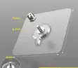 Self-Adhesive Screw Stickers - Non-Marking Hooks - 1
