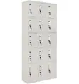 15-Door Metal Locker Cabinet - Brand New - 1