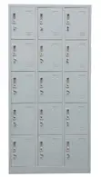 15-Door Metal Locker Cabinet - Brand New - 4
