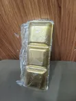 Gold Stainless Steel Divided Serving Tray (Set of 3) - 2
