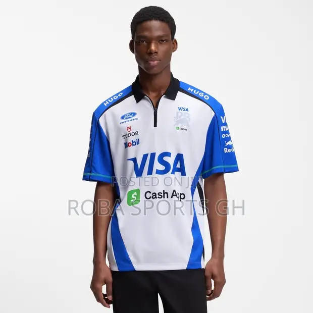 Hugo Boss Visa Cash App RB Racing Bull Polo Shirt - 1