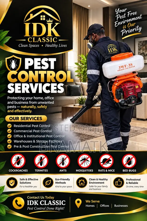 Pest Control and Fumigation Services - 1