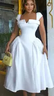 White Caramel Dresses - 4