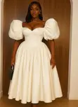 White Caramel Dresses - 5