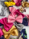12 Pieces Mixed Mini Satin Bows - 1