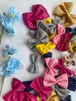 12 Pieces Mixed Mini Satin Bows - 4