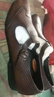Roberto Botticelli Burgundy Leather Brogues - Men's Size 44 - 2