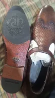 Roberto Botticelli Burgundy Leather Brogues - Men's Size 44 - 3