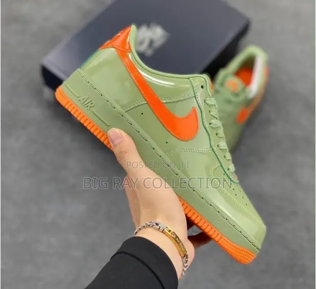 Nike Air Force 1 Patent Leather Sneakers - 1
