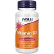 NOW Vitamin D3 & K2 Capsules - 120 Count - 1