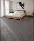 Gray Fluffy Woolen Carpet - 1