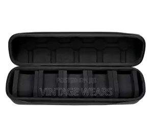5-in-1 Portable Watch Case - Black