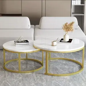 2-Piece Living Room Nesting Coffee Table Set