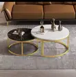 2-Piece Living Room Nesting Coffee Table Set - 2