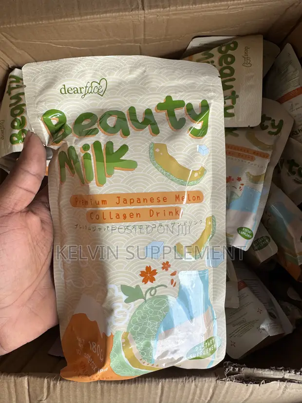 Dearface Beauty Milk - Japanese Melon Collagen Drink - 1