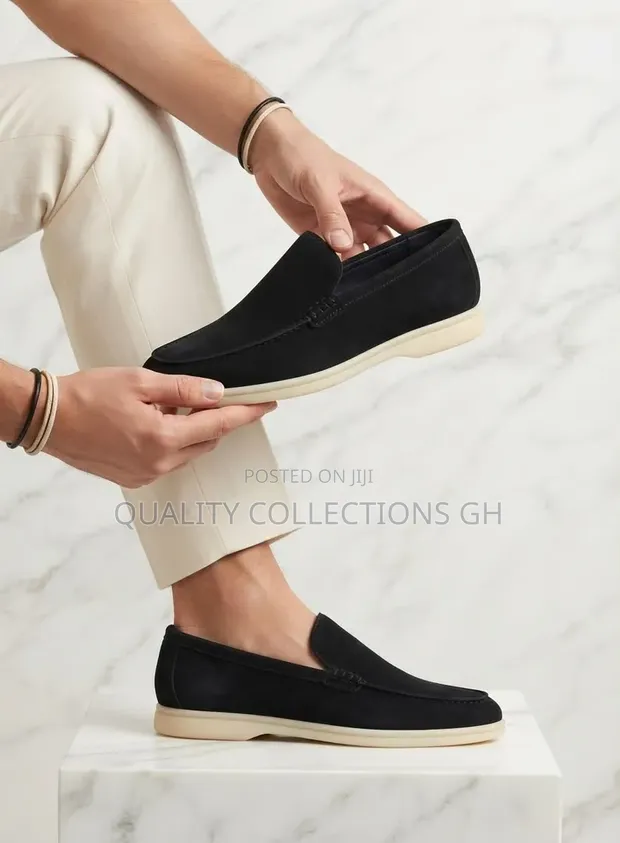 Authentic Suede Loafers - 1