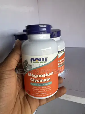 NOW Foods Magnesium Glycinate - 180 Tablets