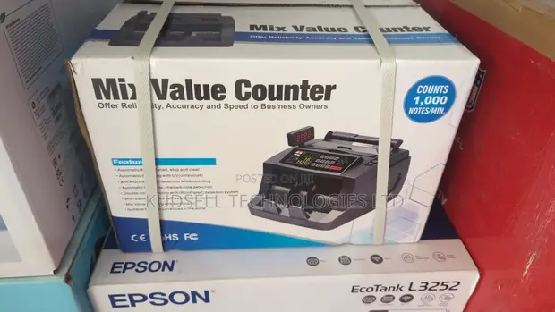 Al 5500 Bill Counting Machine - Mixed Value Counter - 1