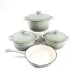 4-Piece Enamel Cast Iron Cookware Set - 2