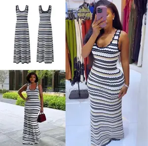 Zara Long Dress - Multi-Color
