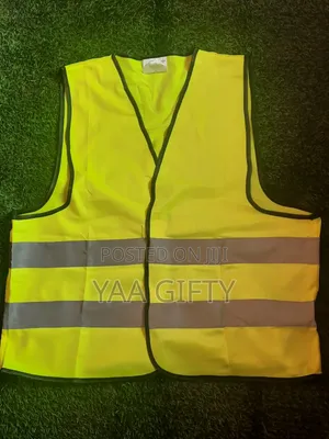 Leina-Werke High-Visibility Safety Vest - Yellow, XL