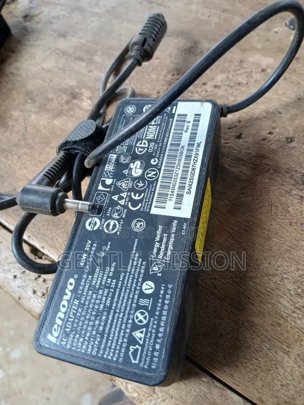 AC Adapter for Lenovo Laptop (Small Pin) - 1